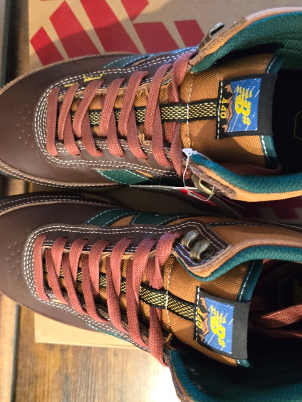 Nb Numeric 440 V2 Trail High Brown / Green NM440TBG Shoes Sneakers Mens Sz 10.5 - Picture 8 of 14